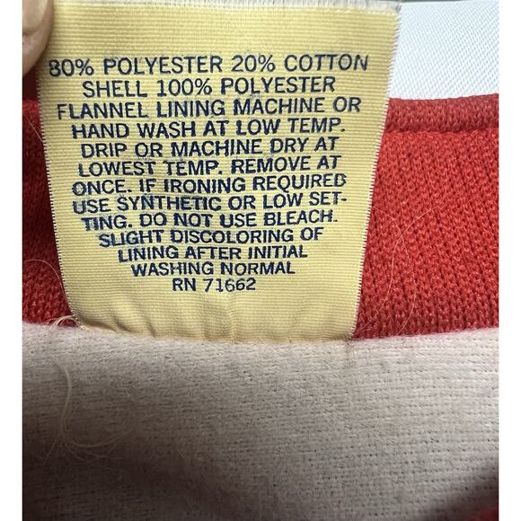 CSX Transportation Men's Jacket Large Full Zip Windbreaker Red Freight Retro - Picture 9 of 12